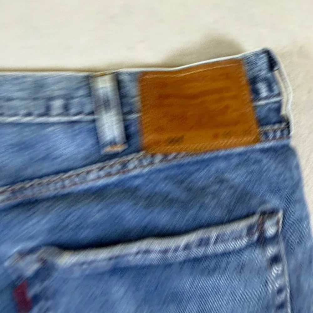 Levis 501 Original Fit Mens Medium Wash Blue Straight Leg Denim Jeans 40x32